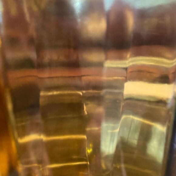 Vintage Amber Glass Jug Pitcher - Picture 8 of 8